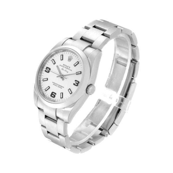 Rolex Air King Stainless Steel White Dial 114200 Replica — изображение 5