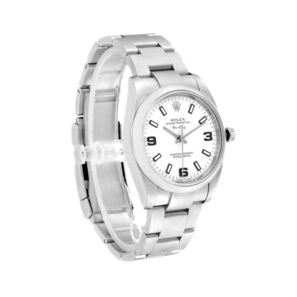 Rolex Air King Stainless Steel White Dial 114200 Replica — изображение 3