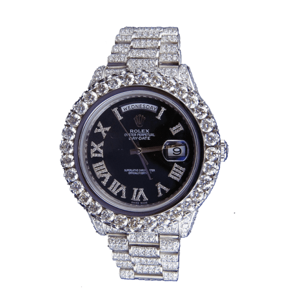 Rolex Day-Date 218239 Fully Iced Out Replica — изображение 2
