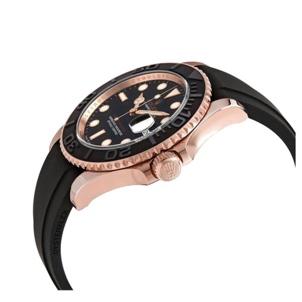 Rolex Yacht-Master 40 116655 SATS Rose Gold Automatic Rubber Black Dial Replica — изображение 2